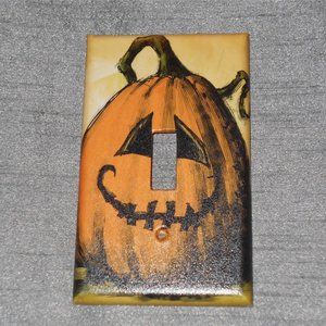 HALLOWEEN PUMPKIN -SINGLE Light Switch Plate